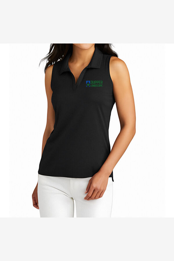   - Women's Coto Performance Sleeveless Polo Thumbnail