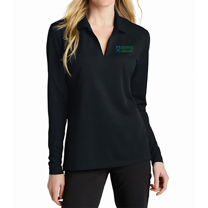  - Women's Dri FIT Micro Pique 2.0 Long Sleeve Polo Thumbnail