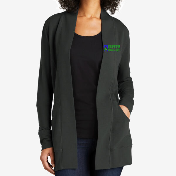   - Women's Microterry Cardigan Thumbnail
