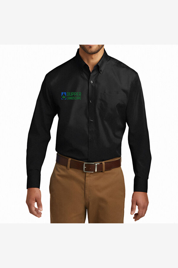   - Long Sleeve Carefree Poplin Shirt Thumbnail