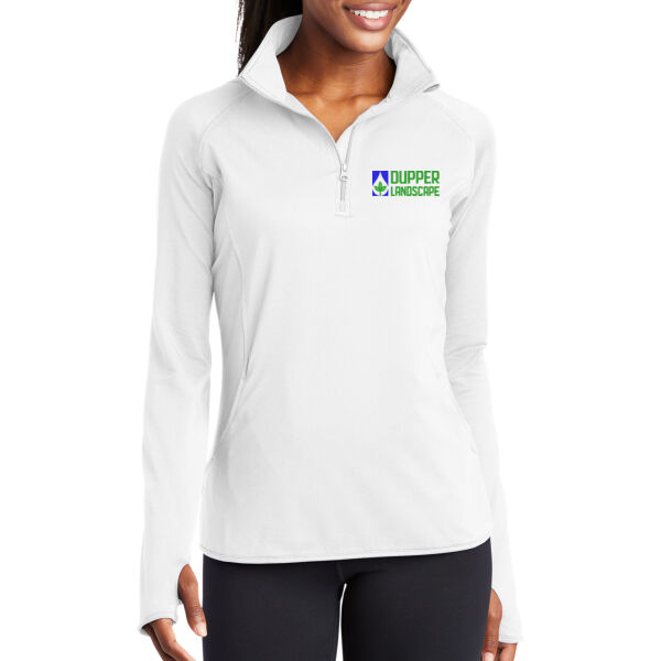   - Women's Sport Wick ® Stretch 1/4 Zip Pullover Thumbnail