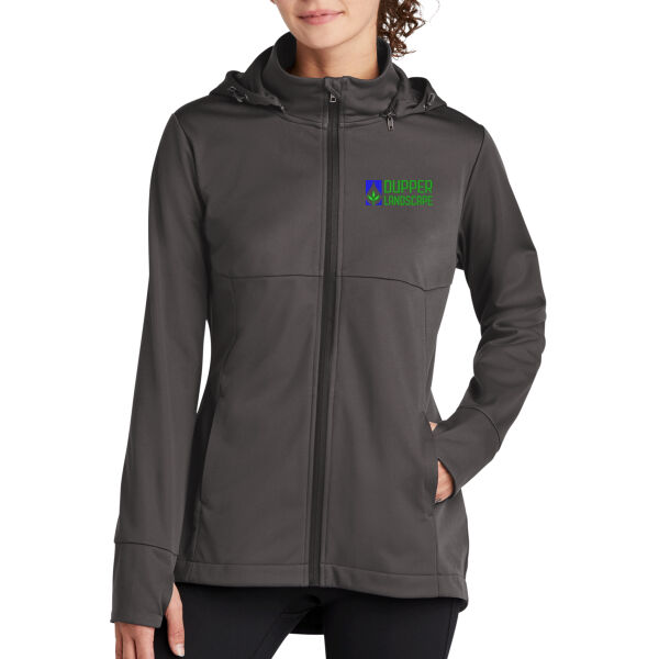   - Women's Hooded Soft Shell Jacket Thumbnail