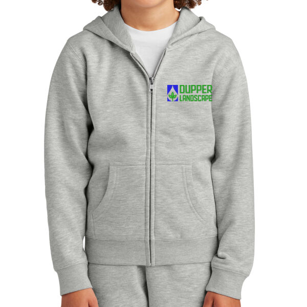   - Youth V.I.T. Fleece Full Zip Hoodie Thumbnail
