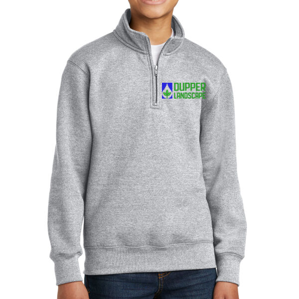   - Youth Core Fleece 1/4 Zip Pullover Sweatshirt Thumbnail